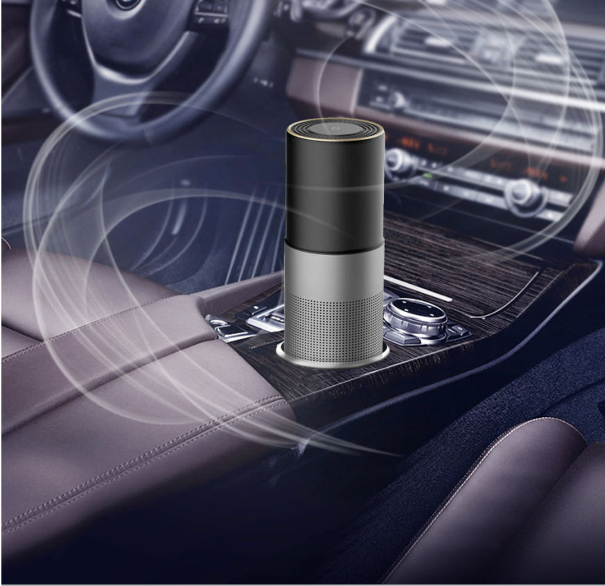 Vehicle Air Formaldehyde and Odor Removal Negative Ion Purifier