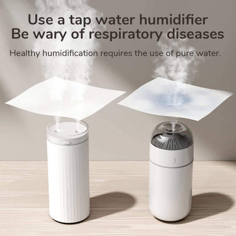 Small Humidifiers 500Ml Desk Humidifier Night Light Function Quiet Operation Electric Aroma Diffuser Air Car Humidifier