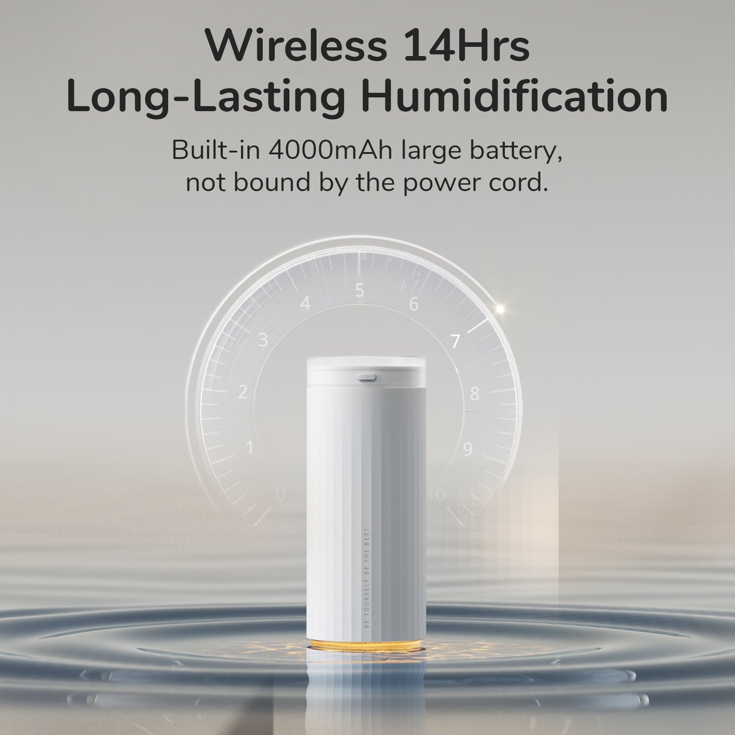 Small Humidifiers 500Ml Desk Humidifier Night Light Function Quiet Operation Electric Aroma Diffuser Air Car Humidifier