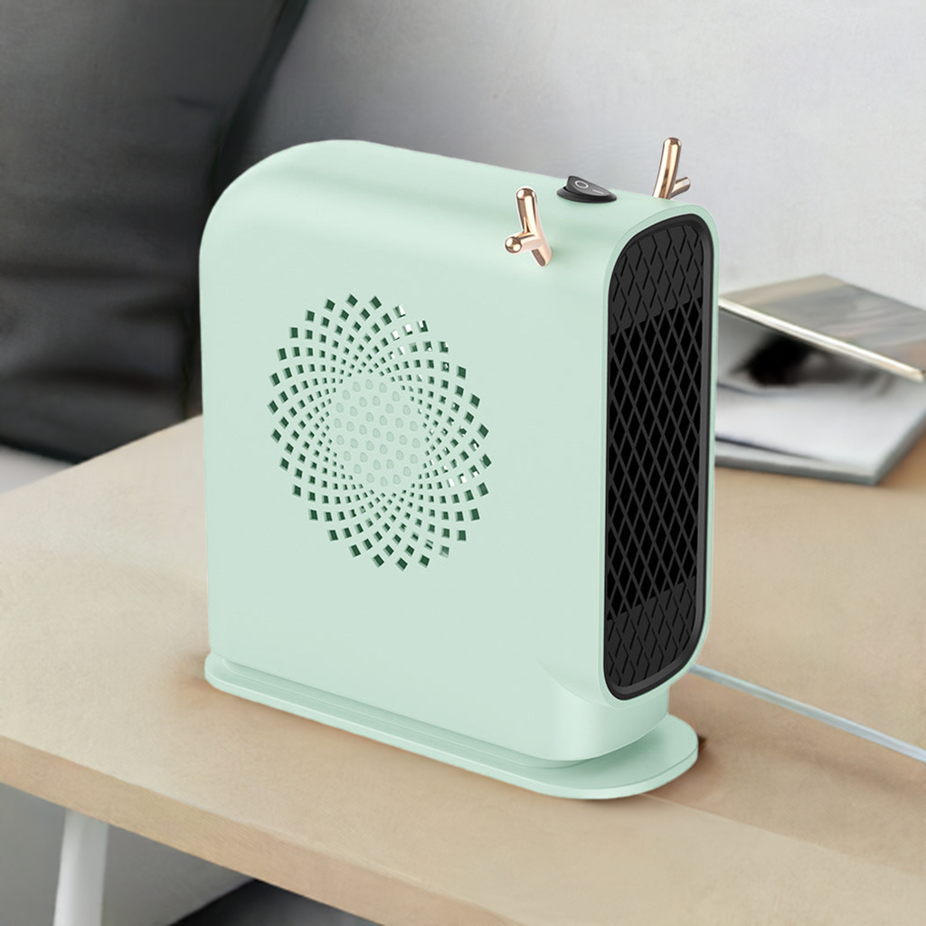 Compact Desktop Heater – Portable Office & Dorm Room Warmer