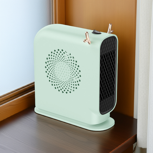 Compact Desktop Heater – Portable Office & Dorm Room Warmer