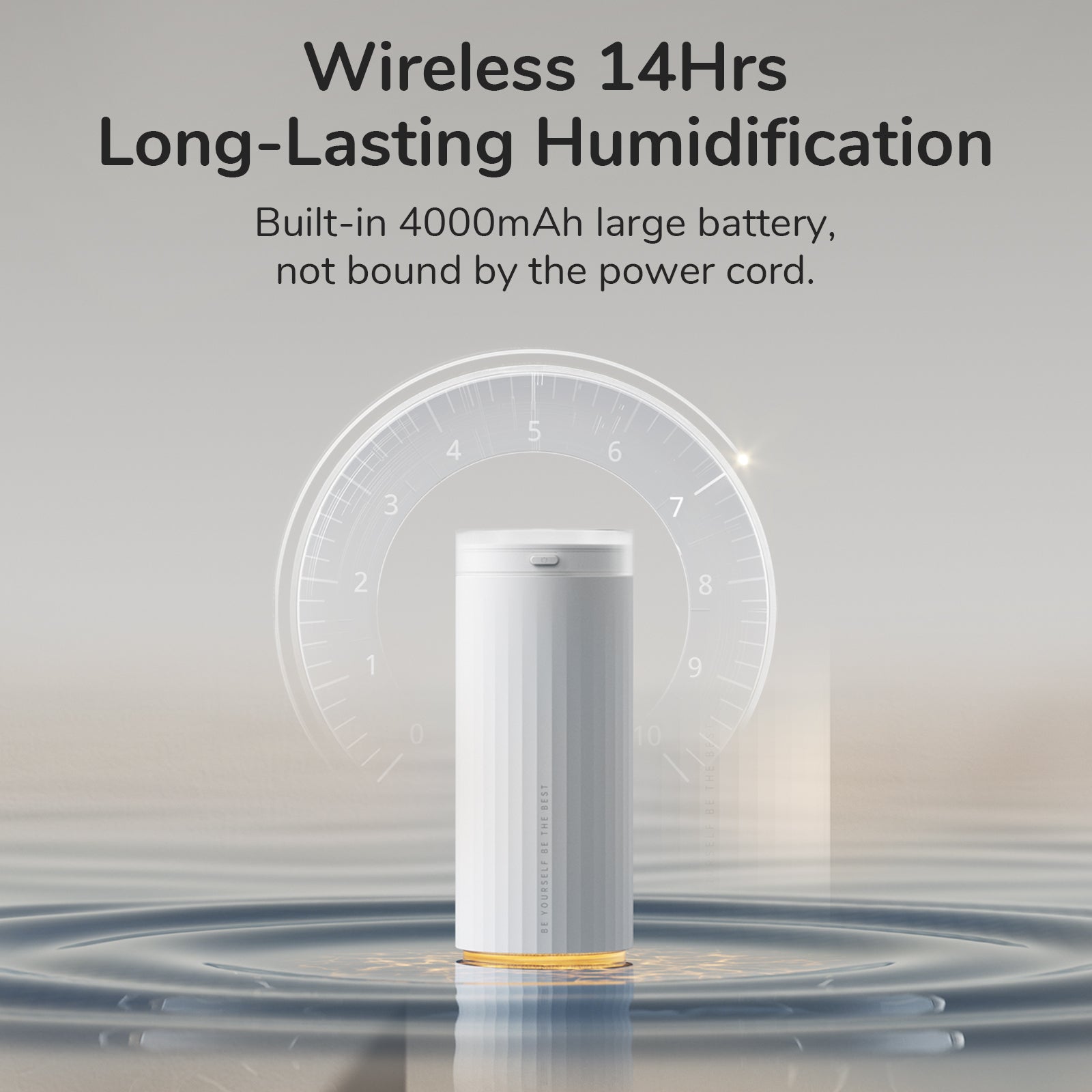Small Humidifiers 500Ml Desk Humidifier Night Light Function Quiet Operation Electric Aroma Diffuser Air Car Humidifier